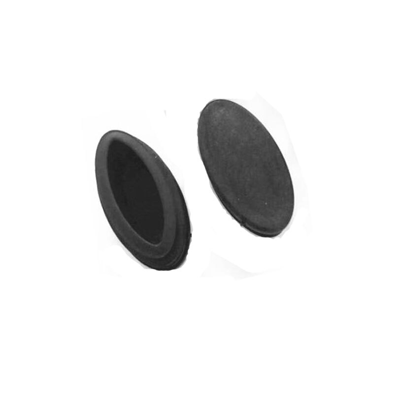8 Stuks Plastic Ovale Buis Insert Plug Pijp Gat Cover Antislip Tafel Stoel Bureau Been Cap Protector Floor meubels Leveling Voeten Pad: Type-B / 20x40mm