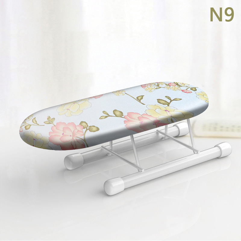 Portable Mini Ironing Board Small Tabletop Iron Portable Compact Sewing Table Desktop Foldable Collapsible Countertopmini Rack