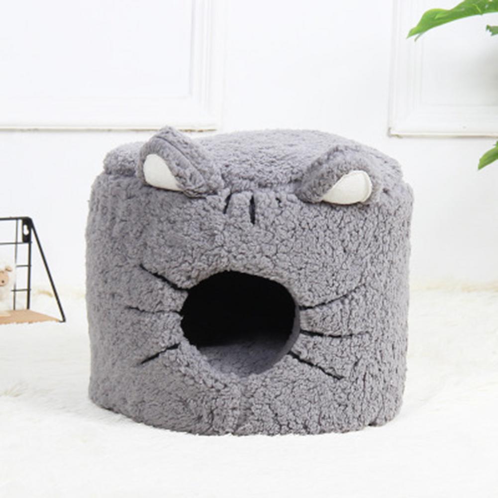Diepe Slaap Comfort In Winter Kat Bed Little Mat Mand Voor Kat Huis Producten Huisdieren Tent Cozy Cave Bedden indoor