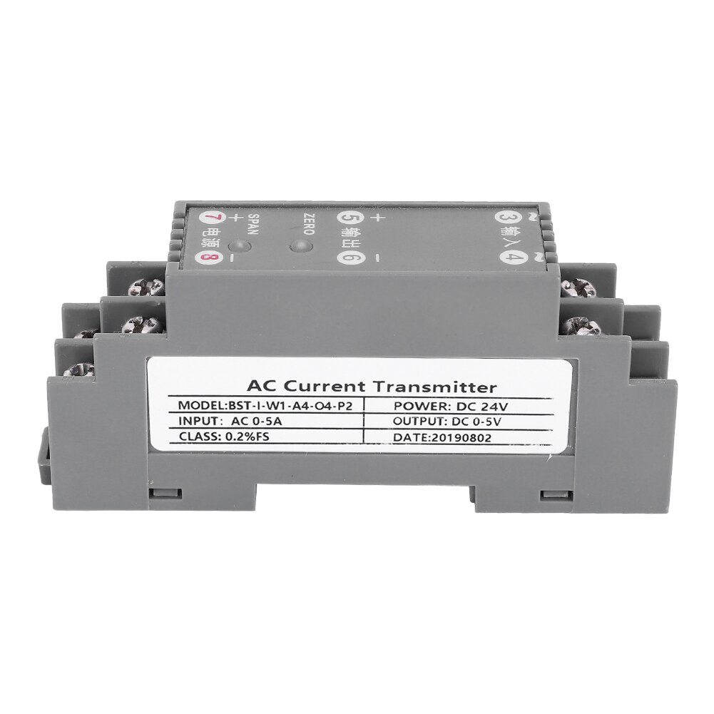 Ac Zender Huidige Transducer Anti-Interferentie Medium Voltage Apparatuur Dc 24V Voeding