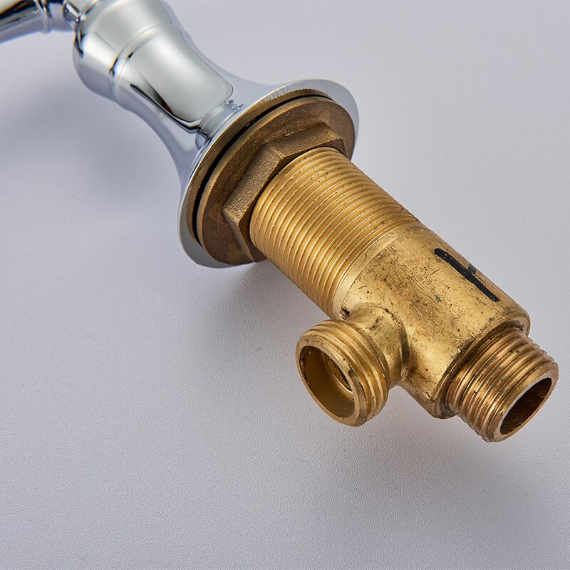 Brass Switch Valve Chrome For Basin Faucet Shower Mixer Bathtub Set Control Valve