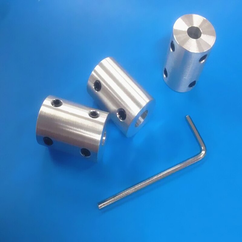 D18 l 25 aluminiumlegering styv kopplingsaxel stegmotor servomotor kulskruv högt vridmoment koppling innerdiameter 5 6 8mm