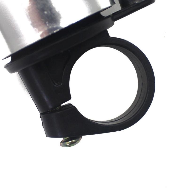 Veiligheid Fietsen Fietsstuur Metalen Ring Fietsbel Hoorn Geluid Alarm Fiets Accessoire Beschermende Motor Bell Ringen: 1 PCS Black