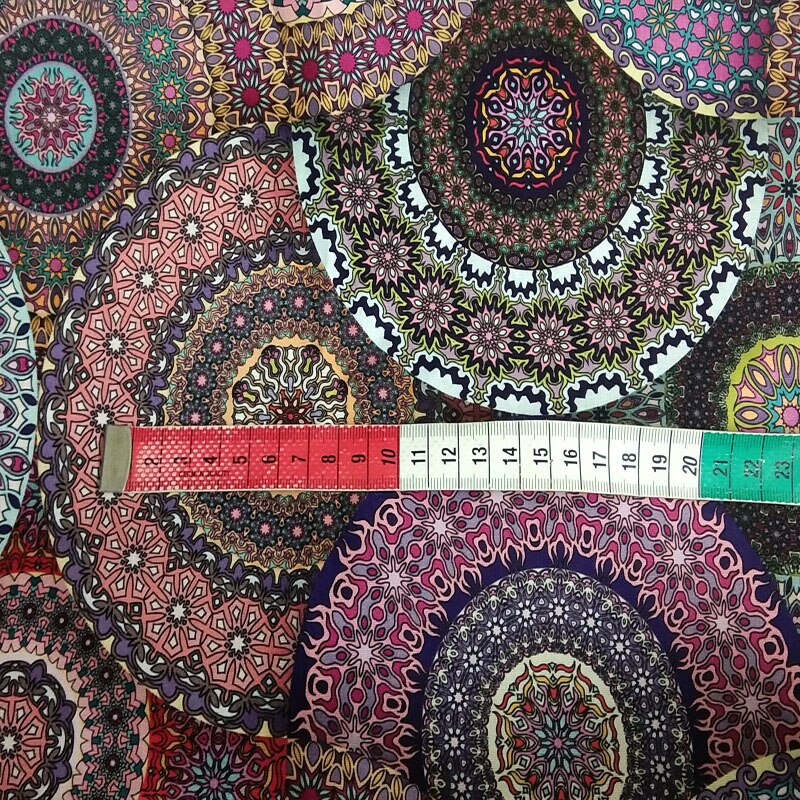 Cotton Fabric Various Color Geometry flower Brilliant constel Heart Cartoon Sewing Cloth Dress Clothing Textile Tissue Patchwork