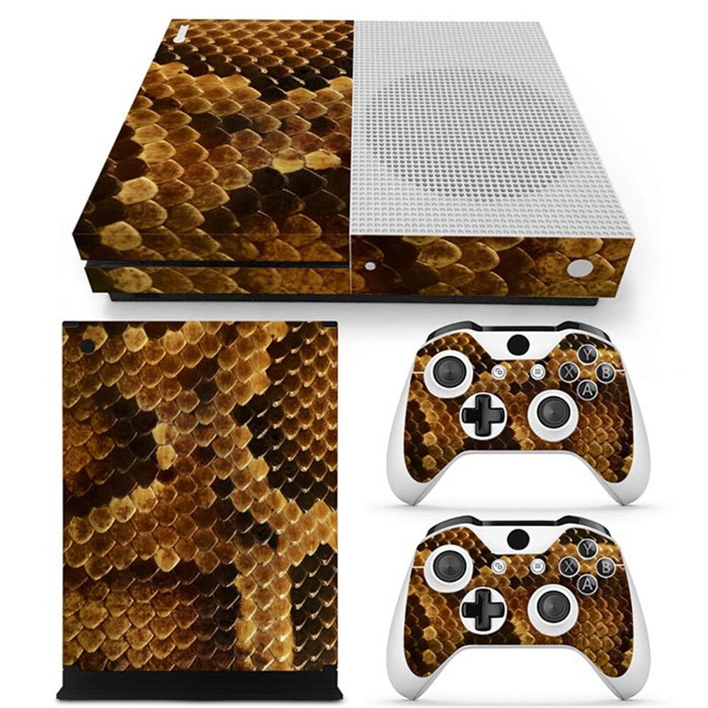 Para xbox um s magro mais novo jogo console adesivo capa decalques de vinil e controladores skins: TN-XboxOneS-0572