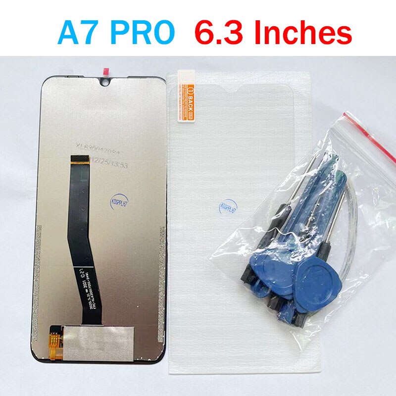 Original For Umidigi A7 PRO LCD Display + Touch Screen Digitizer Assembly Replacement For A7PRO 6.3&#39;&#39; Android 10+ Tools: A7 PRO Add Film