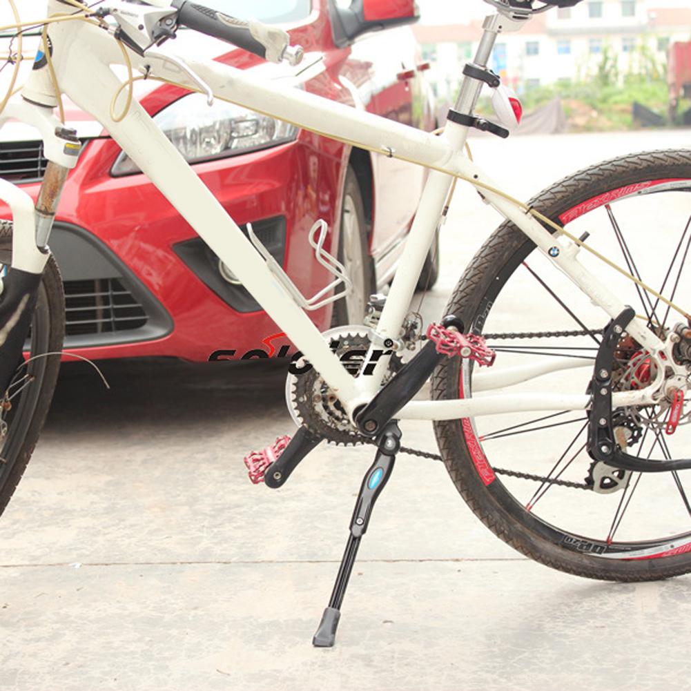 Mtb cykel cykelstöd parkeringsställ cykelstöd sidostöd stativ fotstöd 24 '' -29 '' justerbara stag cykel delar