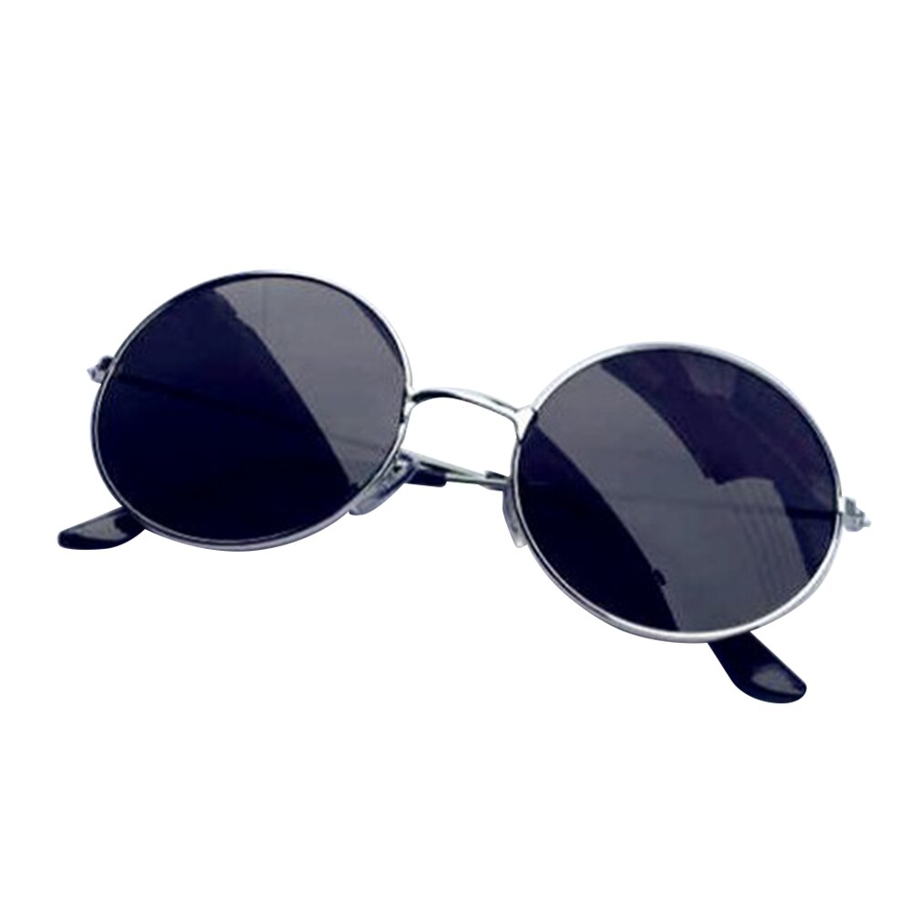 Kvinner retro runde plast briller linse solbriller briller ramme briller kvinner retro runde plast kjørebriller: 8