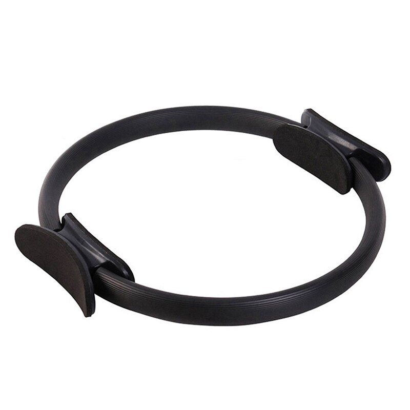 2 st pilatesring magisk cirkel kroppssport träning fitness styrka yogaverktyg-svart & lila
