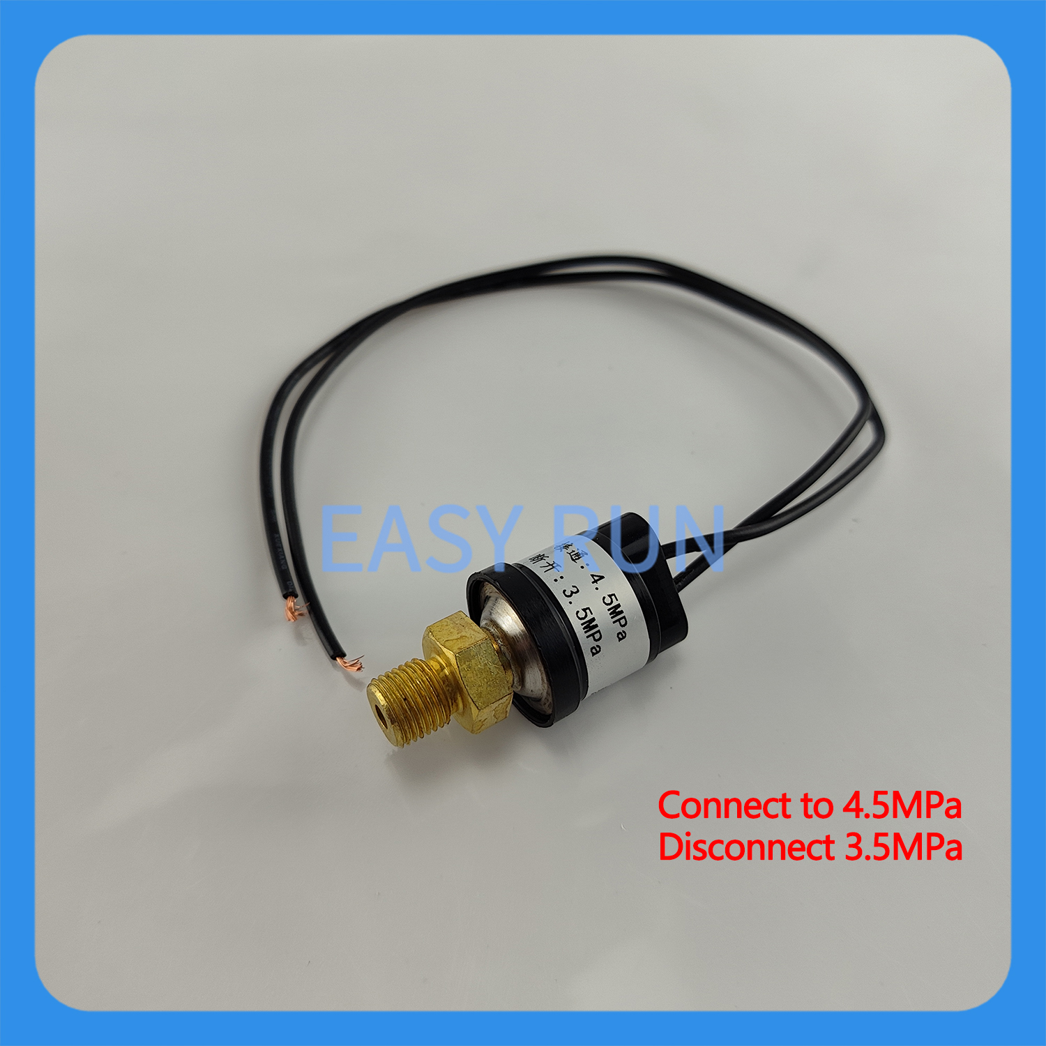 Pressure Switch Oil Pump Alarm Switch Lubrication System Pressure Sensor To Monitor Cut-off And Pressure Loss Thread M10*1: PURPLE