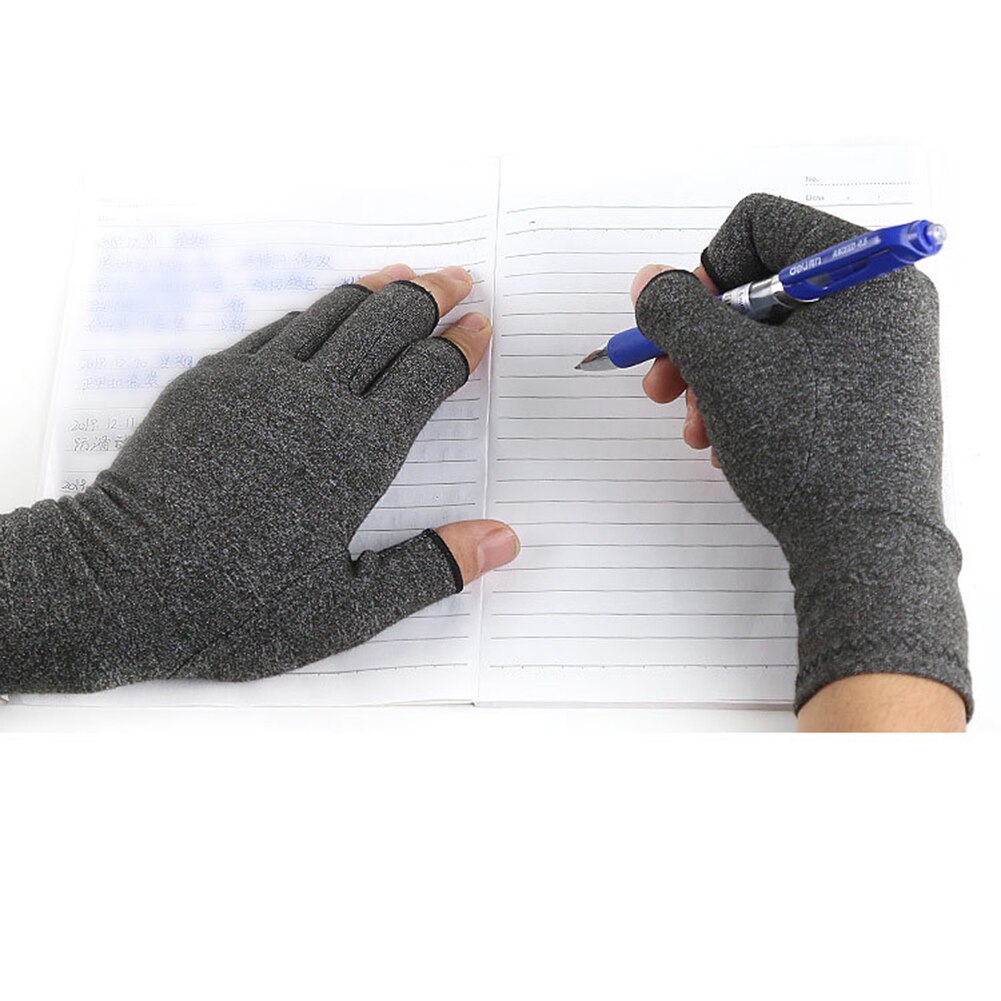 1 par kompression gigt handsker touch screen anti gigt terapi handsker smerte smerter led lindring vinter varmt armbånd