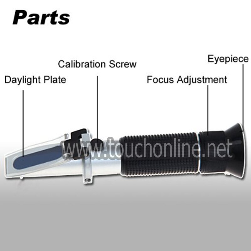 0-32% Brix Refractometer with test Fruit an Sugar TB-32ATC
