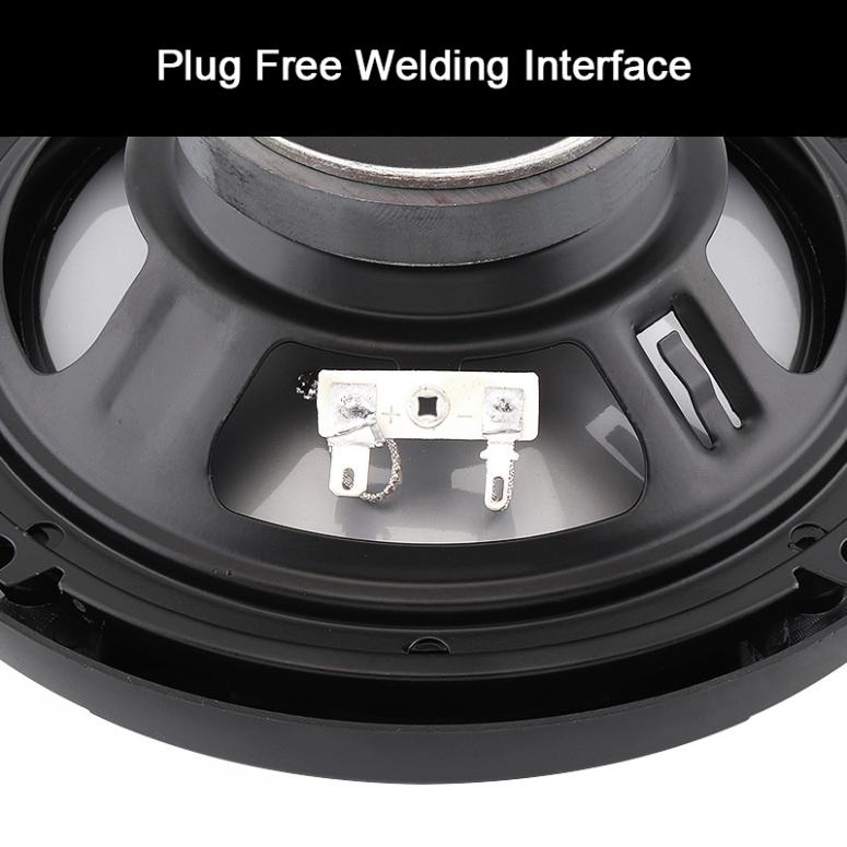 2pcs 6 Inch 12V 500W 4 Way Car Coaxial Hifi Speakers Auto Music Stereo Full Range Frequency Speaker Non-destructive Installation