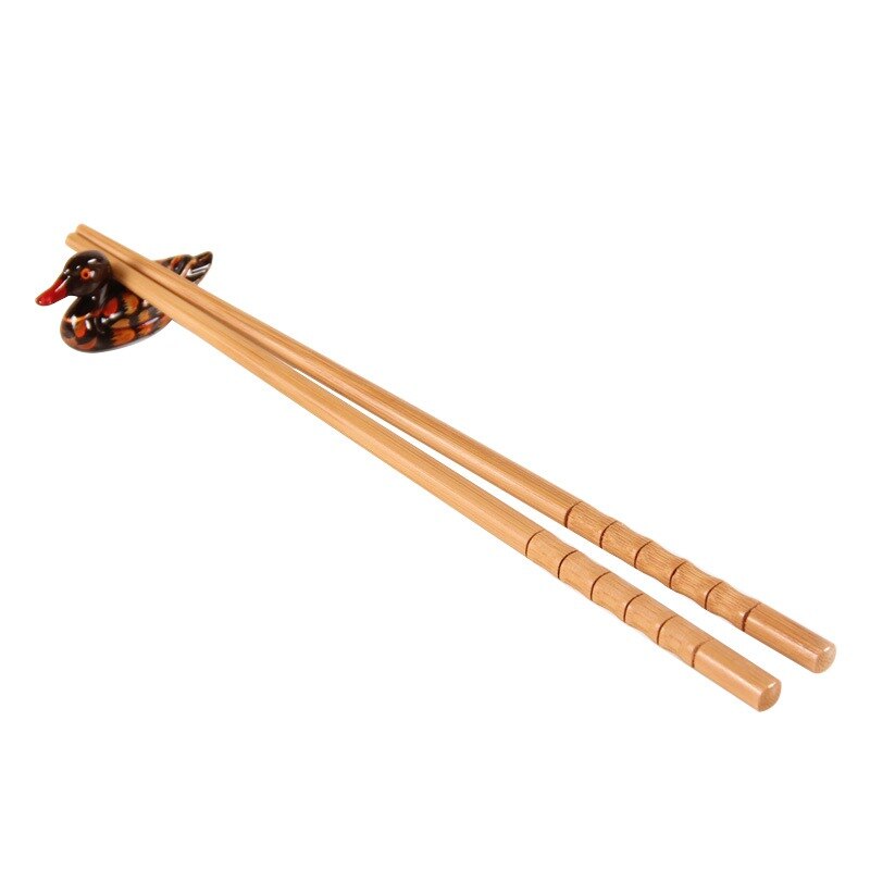 ♕Baguettes de 24CM en bambou carbonisé, antimoisissure et antidérapant, baguettes de gourde: Default Title