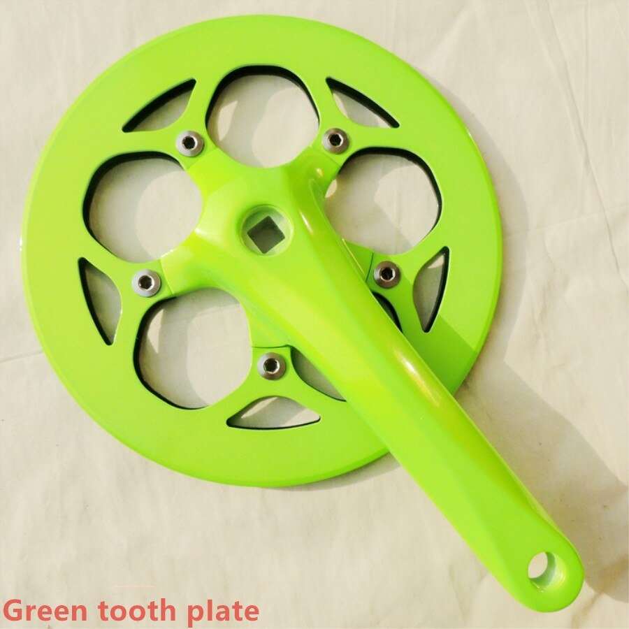 Prowheel Hao Meng 48 tooth 170mm variable speed folding bicycle sprocket wheel aluminum alloy 110BCD square hole