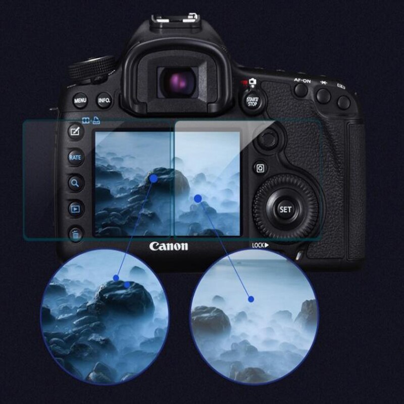 Foleto optisk glas lcd skærmbeskytter til sony nex  a7/a7r/a7s a6600/a6300 nex 5 nex 6 rx1/a7 rmiii /a7 mii /a7 smii /a7 rii