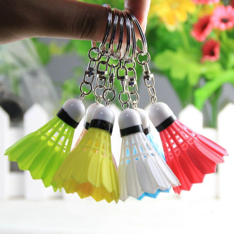 Lot De 3 Mini-raquettes De Tennis Porte-clés - Décorations Miniatures Pour Maison De Poupée - Plastique - 9