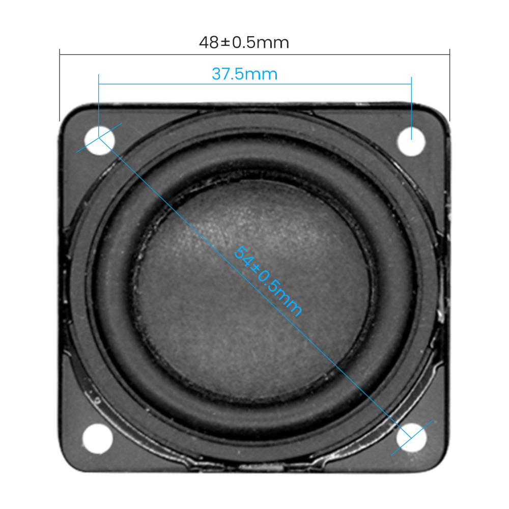 2.5-inch volledige frequentie Neodymium basluidspreker-2 15W draagbare