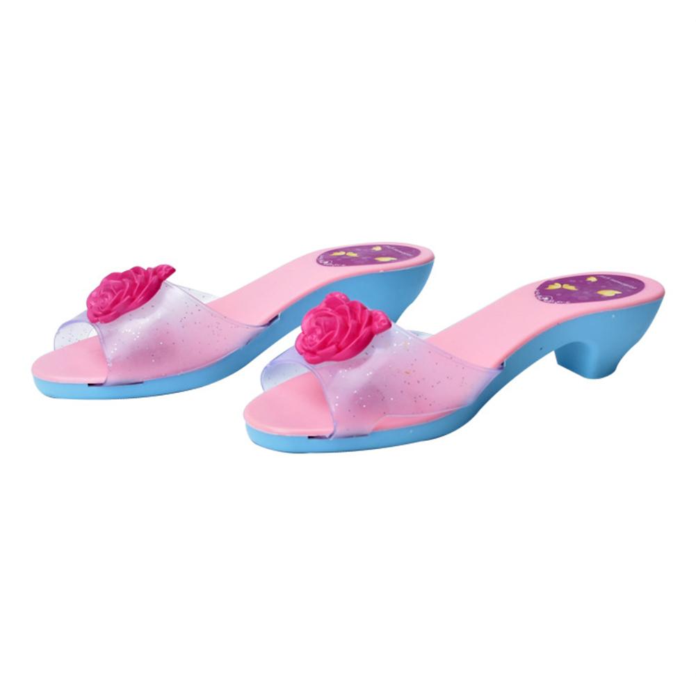 Children Princess Dress Up Simulation Cosmetics Boutique princess Shoes Headwear Jewelry Set for Girls dress up toy