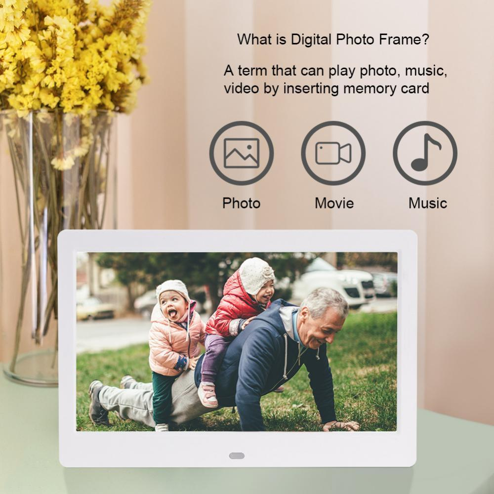 7 inch Digital Photo Frame LED Backlight Electronic Album Picture Music Video Full Function Good For Friends Family