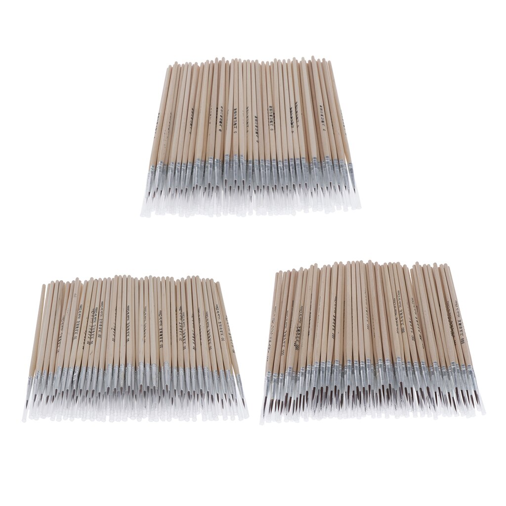 Micro Detail Paint Brush Set,100Pcs Tiny Miniature Fine Detail