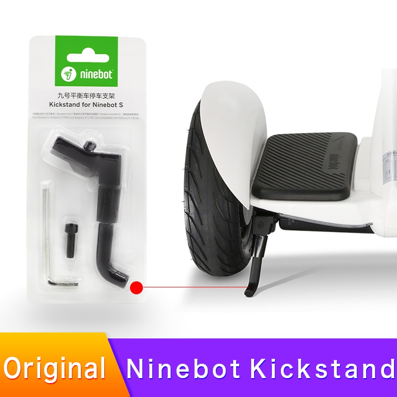 Kickstick for ninebot mini s pro fotstøtte selvbalanserende scooter parkeringsbrakett tilbehør