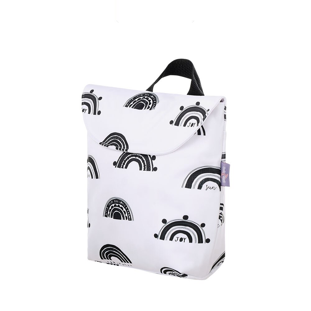 Coola Pfirsich Doppel Schicht Wasserdichte Baby Windel Umweltfreundliche Tragbare Auto Hängen Große Kapazität Lagerung Tasche: CP003-EF347