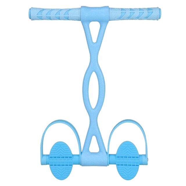TPR Pilates Yoga rallye formation Sit-up équipement de Fitness gymnastique entraînement pédale rallye corde maison Fitness pédale tirer corde Sports: Bleu ciel