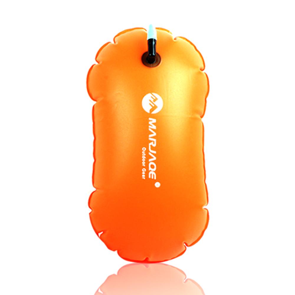 Swim Buoy- Swimming Tow Float For Open Water Swimmers and Triathletes: Orange