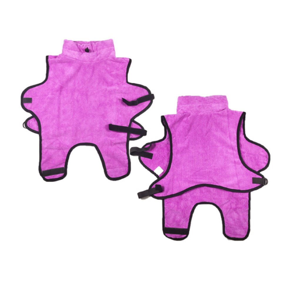 Peignoir Super absorbant en microfibre pour chien et chat, épais, serviettes de bain pour animaux de compagnie
