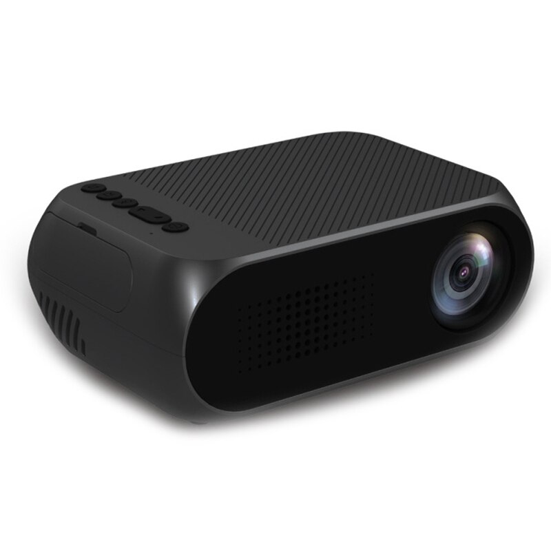 HD Mini Projector TD90 Native 1080P LED Android WiFi Projector Video Home Cinema 3D HDMI Movie Game US Plug: Black