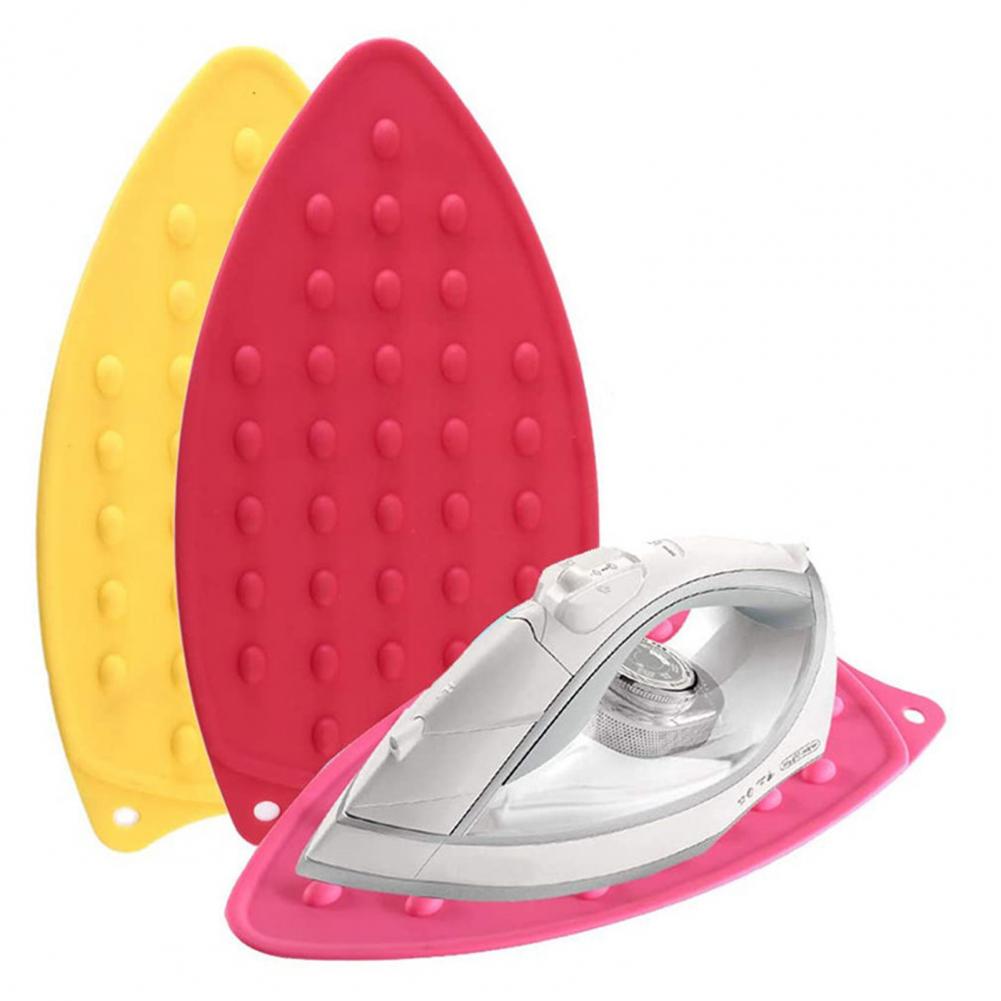 Multicolor Silicone Iron Rest Pads Mats Safe Surface Iron Coaster Stand Mat Holder Ironing Pad Insulation Boards