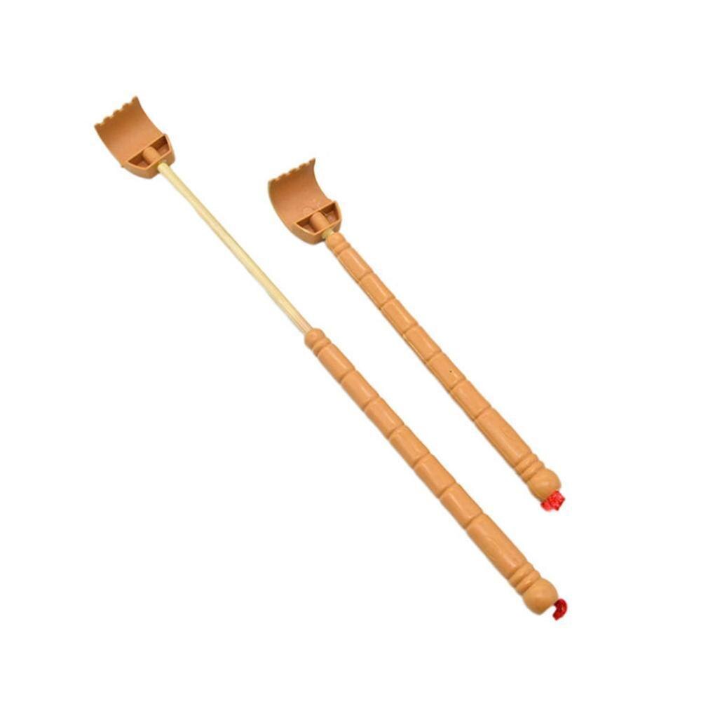 1pcs Wooden Back Scraper Wooden Bamboo Joint Retractable Scraper Back Back Massager Self Itching Expandable B6P9