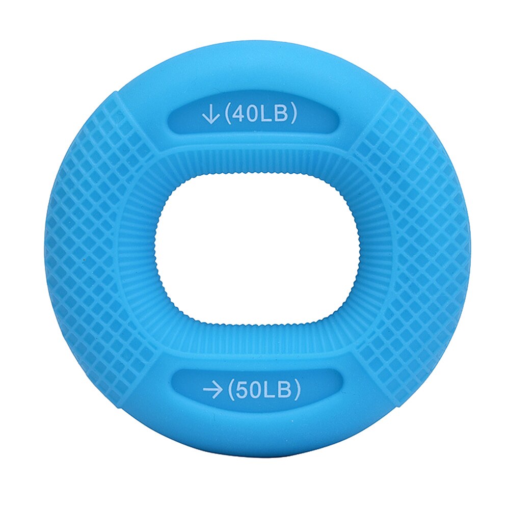 Silicone Adjustable Hand Grip 20-80LB Gripping Ring Finger Forearm Trainer Carpal Expander Muscle Workout Exercise Gym Fitness: 03