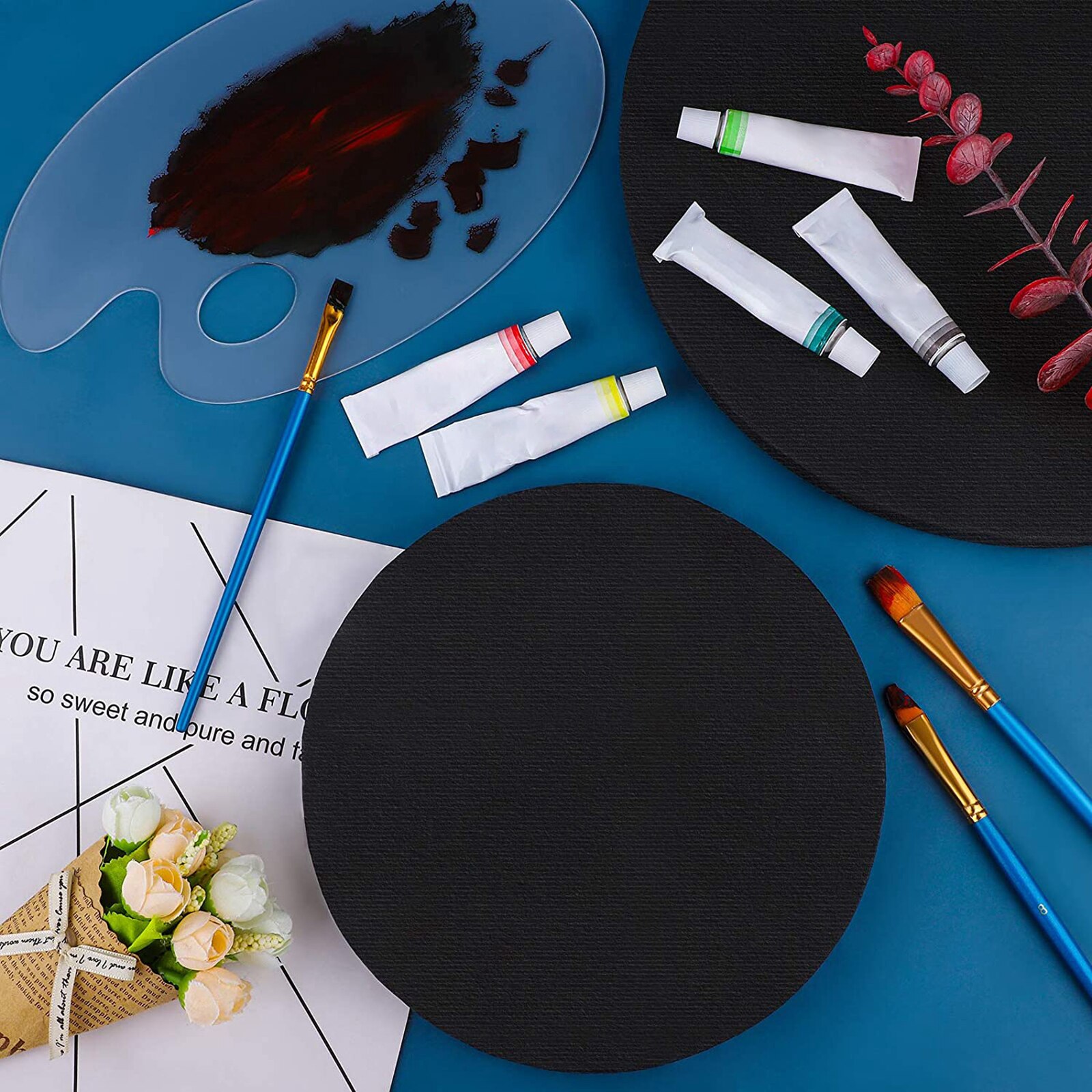 Artist Canvas Wooden Board Frame For Oil Acrylic Paint Oil Painting Frames