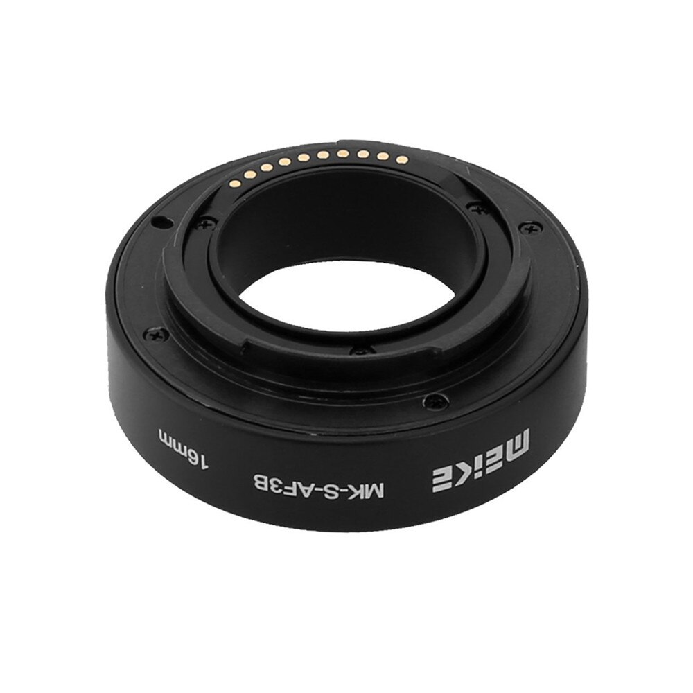 Meike MK-S-AF3-B Kunststoff Verlängerung Rohr Näer Erschossen Adapter Ring Objektiv für Auto Fokus Sony NEX Mikro DSLR 10mm 16mm E-montieren Kamera
