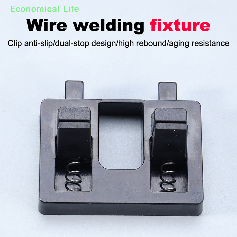 1pc Electric Wire Welding Fixture Holding Power Stabilizing Wire Holder Anti-Slip Dual Clamps Soldering Tool Accessories