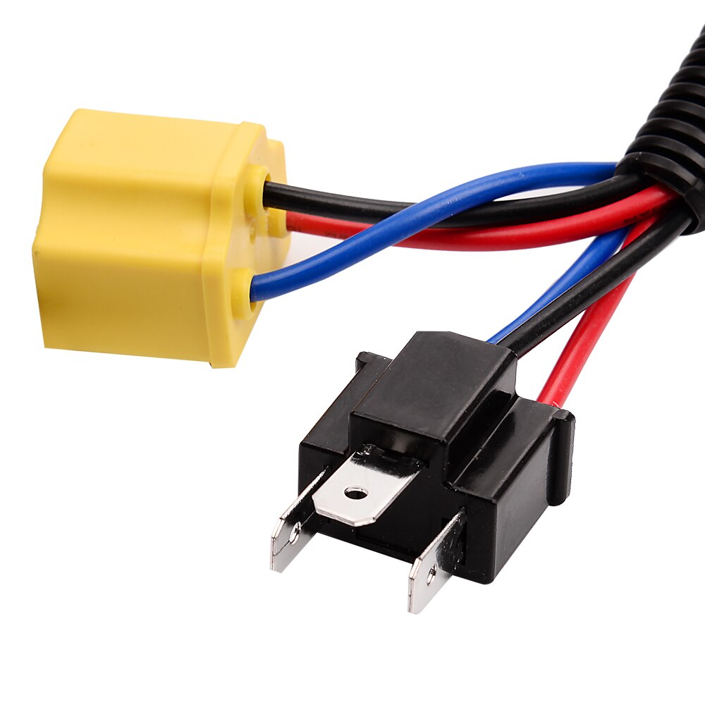 YUNPICAR 1Set 2 Headlight Harness H4 Headlight Relay Harness