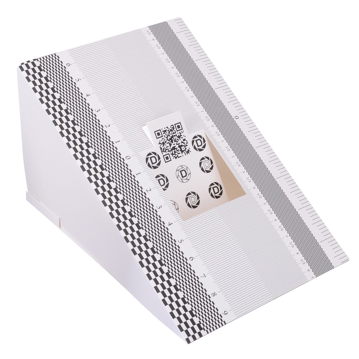 Folding Card Lens Focus Tool Calibration Alignment AF Micro Adjustment Ruler Chart