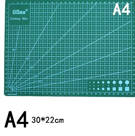 A4pvc Geavanceerde Rechthoekige Rooster Draad Snijden Pad Tool Plastic Snijden Plaat Pad Dubbele Snijden Pad Proces Diy Snijgereedschap: Default Title