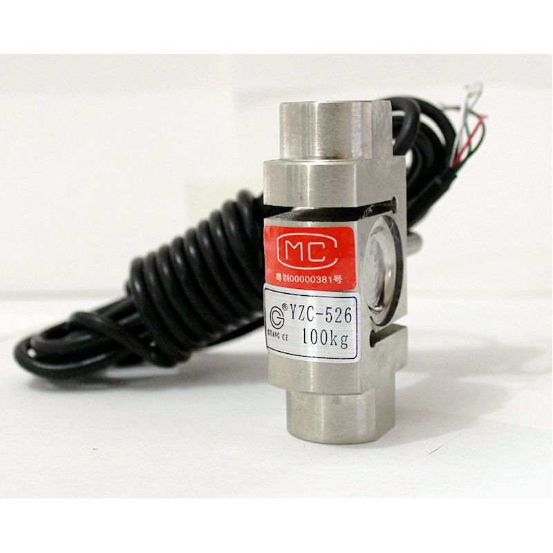 Cellule de charge de balance à crochet de type S, colonne YZC-526 pour station de mélange de balance de trémie 100 200 300 500kg 1T