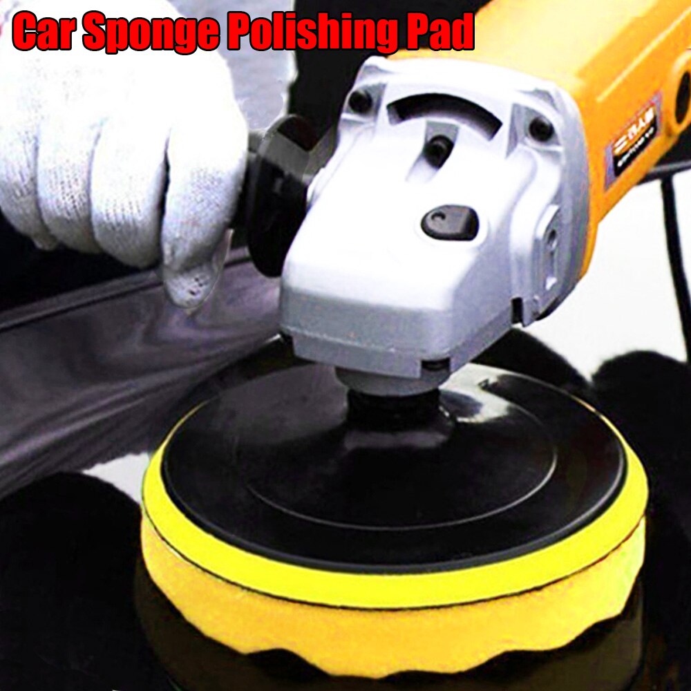 11Pcs Car Polish Pad 3''4''5''6''7'' Sponge Car Care Polisher Waxing Buffer Pad For Car Polisher Compound Polishing