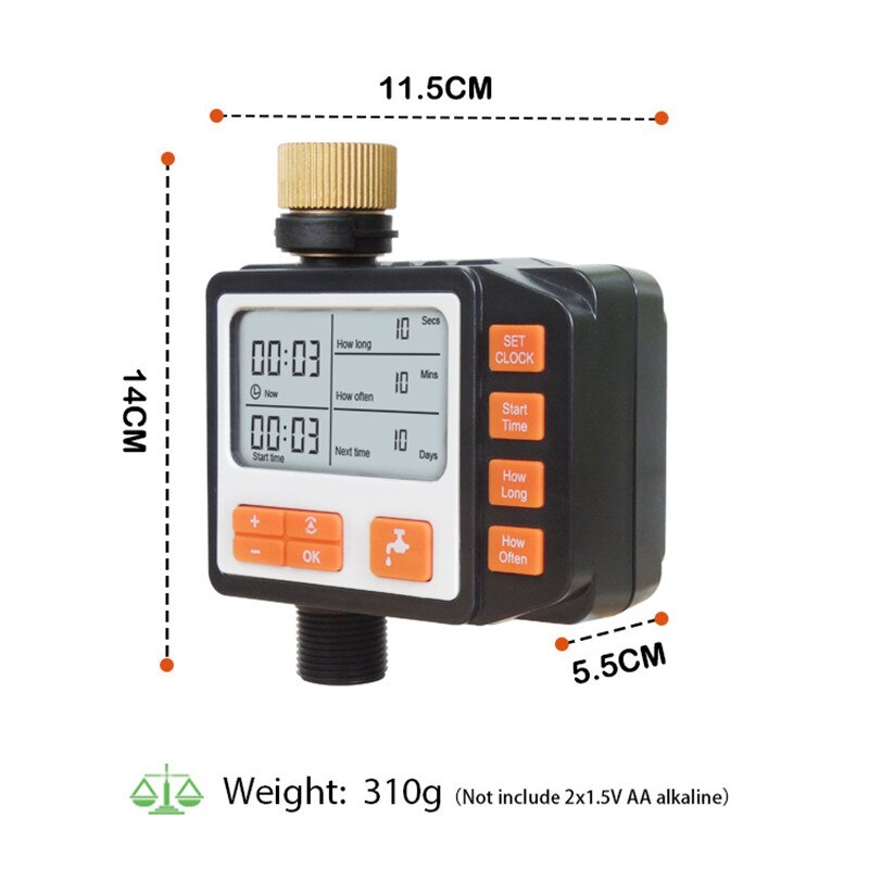 Garden Watering Device Timer Irrigation Controller Automatic Electronic Watering Timer Smart Drip Irrigation Timer System