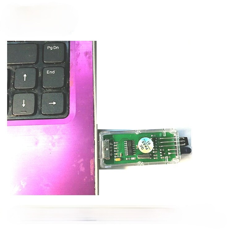 Convertidor USB a infrarrojo, medidor de prueba de comunicación por infrarrojos, lectura, IRDA, 38kHz