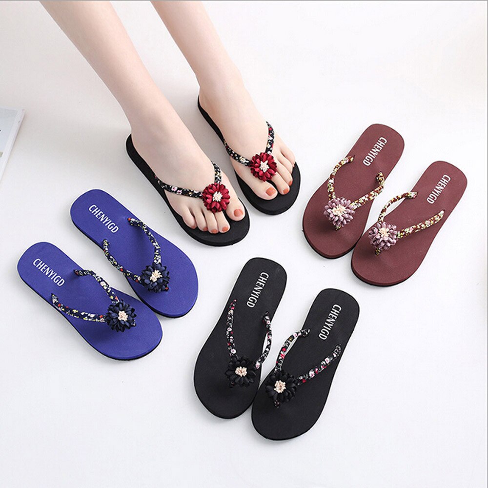 Dames Slanke Zomer Flip Flop Vrouwen Strand Flip Flops Flipflops Thuis Sandalen Schoenen Bad Zomer Slippers Vrouwen Schoenen