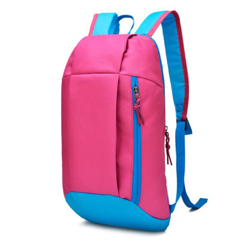 Buitensportrugzak sportrugzak heren dames unisex schooltassen rugzak heren laptop computer rugzakken voor heren: Rozenrood