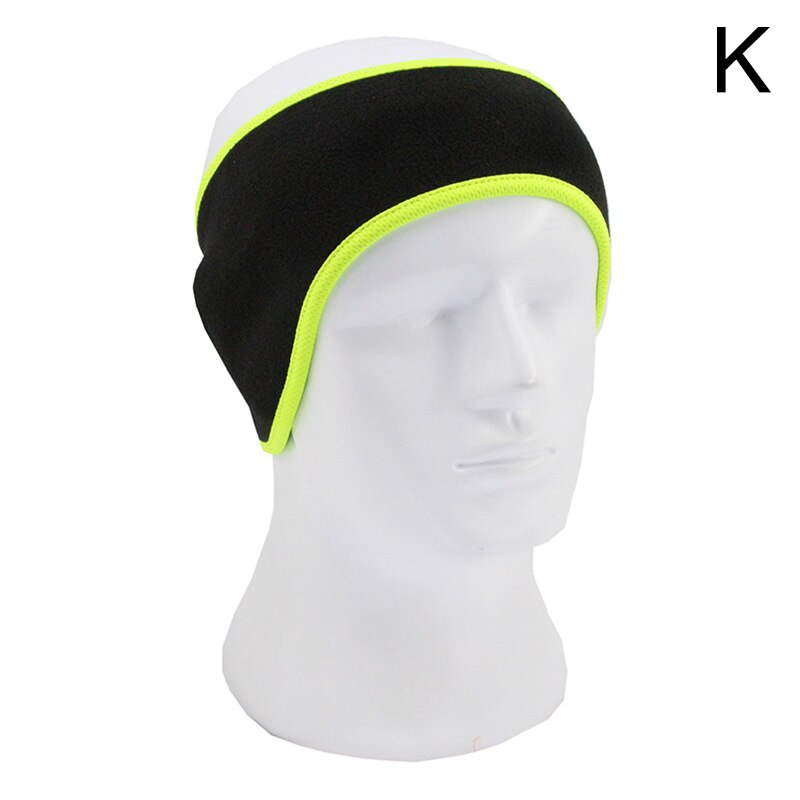 Warm Earmuffs Unisex Women Men Fleece Ear Warmer Winter Head Band Ski Ear Muff Headband Hair Band Ear Warmers: K