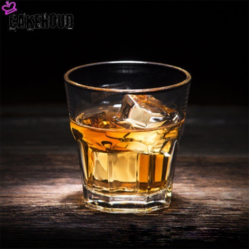 CAKEHOUD 2pcs Vintage Pacific Whisky Glasses Scottish Lead-Free White Wine Glass Rum Vodka Glassware Bar And Family Wine Glasses
