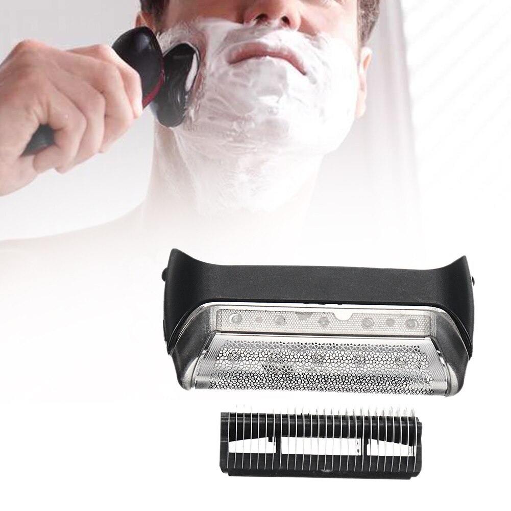 Let at installere dele beskyttende barbering elektrisk rengøring skærmskærer barbermaskine udskiftning hoved film mesh barberfolie til braun 10b