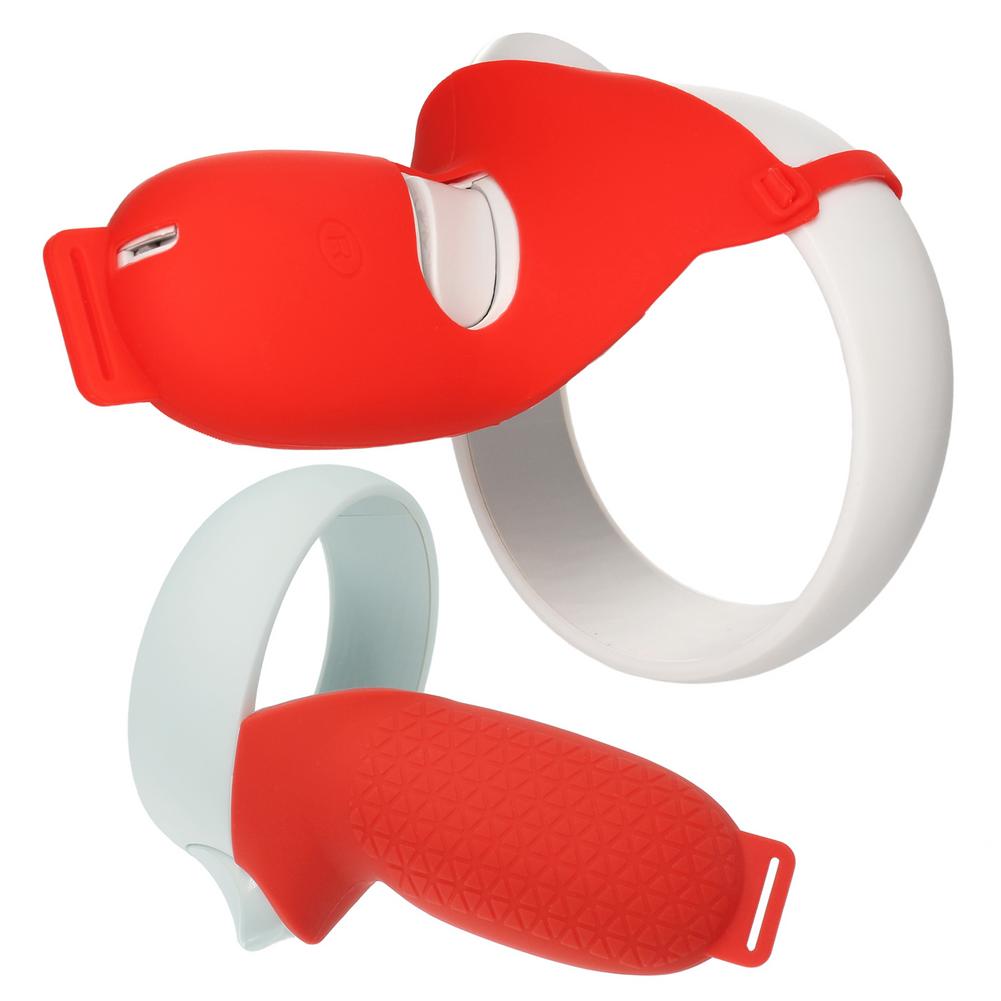 Siliconen Vr Controller Accessoires Voor Oculus Quest 2 Vr Beschermhoes Controller Cover Skin Handgreep Covers Voor Quest2 #